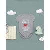 image:imageTstars Valentines day  Melting Hearts amp Blasting Farts Funny Cute Baby BodysuitGray