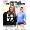 image:imageTstars Volleyball Hoodie Women Teen Girls Love Player Coach Fan Sporty  Cozy fleece volleyball hoodie great for players coaches and fans practice game day teen girls giftCream
