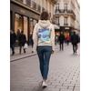 image:imageTstars Volleyball Hoodie Women Teen Girls Love Player Coach Fan Sporty  Cozy fleece volleyball hoodie great for players coaches and fans practice game day teen girls giftSummer B  Cream