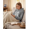 image:imageTstars Volleyball Hoodie Women Teen Girls Love Player Coach Fan Sporty  Cozy fleece volleyball hoodie great for players coaches and fans practice game day teen girls giftGray