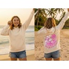 image:imageTstars Volleyball Hoodie Women Teen Girls Love Player Coach Fan Sporty  Cozy fleece volleyball hoodie great for players coaches and fans practice game day teen girls giftOcean  Cream