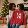 image:imageTstars Volleyball Hoodie Women Teen Girls Love Player Coach Fan Sporty  Cozy fleece volleyball hoodie great for players coaches and fans practice game day teen girls giftRed