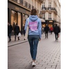 image:imageTstars Volleyball Hoodie Women Teen Girls Love Player Coach Fan Sporty  Cozy fleece volleyball hoodie great for players coaches and fans practice game day teen girls giftSummer P  California Blue