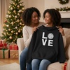 image:imageTstars Volleyball Hoodie Women Teen Girls Love Player Coach Fan Sporty  Cozy fleece volleyball hoodie great for players coaches and fans practice game day teen girls giftBlack