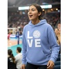 image:imageTstars Volleyball Hoodie Women Teen Girls Love Player Coach Fan Sporty  Cozy fleece volleyball hoodie great for players coaches and fans practice game day teen girls giftCalifornia Blue