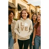 image:imageTstars Volleyball Hoodie Women Teen Girls Love Player Coach Fan Sporty  Cozy fleece volleyball hoodie great for players coaches and fans practice game day teen girls giftCream