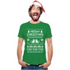 image:imageTstars  Meeowee Christmas Ugly Sweater  Cute Xmas Party TShirt XXLarge Green