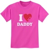 image:imageTstars Best Dad Ever Kids Shirt Toddler Youth Boy Girl Fathers Day Tee  Soft cotton tee great for Fathers Day gift from son or daughter matching dad photos toddler youthHeart  Pink