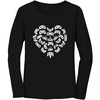 image:imageTstars Funny Valentines Day Gamer Shirt Controllers Heart Women Long Sleeve TShirtBlack