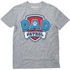image:imageTstars Paw Patrol Dad Mom Matching Shirts Fathers Mothers Day Couple  Soft licensed Paw Patrol matching tees great for Fathers or Mothers Day family photos couple parent giftDad Patrol  Gray