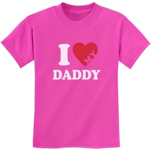 image:imageTstars Best Dad Ever Kids Shirt Toddler Youth Boy Girl Fathers Day Tee  Soft cotton tee great for Fathers Day gift from son or daughter matching dad photos toddler youthHeart  Pink