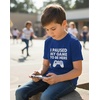 image:imageTstars I Paused My Game Shirt Boys Funny Gamer Kids Youth Video Game Tee  Soft cotton gamer tee great for video game fans gamer humor back to school Christmas youth boys giftBlue