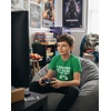 image:imageTstars I Paused My Game Shirt Boys Funny Gamer Kids Youth Video Game Tee  Soft cotton gamer tee great for video game fans gamer humor back to school Christmas youth boys giftGreen