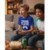 image:imageTstars I Paused My Game Shirt Boys Funny Gamer Kids Youth Video Game Tee  Soft cotton gamer tee great for video game fans gamer humor back to school Christmas youth boys giftBlue
