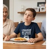 image:imageTstars I Paused My Game Shirt Boys Funny Gamer Kids Youth Video Game Tee  Soft cotton gamer tee great for video game fans gamer humor back to school Christmas youth boys giftHeather Navy
