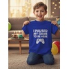 image:imageTstars I Paused My Game Shirt Boys Funny Gamer Kids Youth Video Game Tee  Soft cotton gamer tee great for video game fans gamer humor back to school Christmas youth boys giftBlue