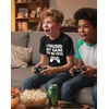 image:imageTstars I Paused My Game Shirt Boys Funny Gamer Kids Youth Video Game Tee  Soft cotton gamer tee great for video game fans gamer humor back to school Christmas youth boys giftBlack