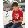 image:imageTstars I Paused My Game Shirt Boys Funny Gamer Kids Youth Video Game Tee  Soft cotton gamer tee great for video game fans gamer humor back to school Christmas youth boys giftRed