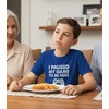 image:imageTstars I Paused My Game Shirt Boys Funny Gamer Kids Youth Video Game Tee  Soft cotton gamer tee great for video game fans gamer humor back to school Christmas youth boys giftBlue