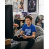 image:imageTstars I Paused My Game Shirt Boys Funny Gamer Kids Youth Video Game Tee  Soft cotton gamer tee great for video game fans gamer humor back to school Christmas youth boys giftBlue
