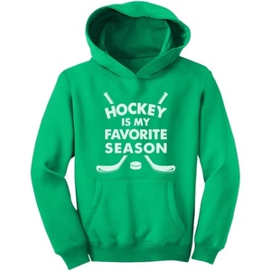 image:imageTstars Youth Hockey Hoodie Kids Goalie Player Fan My Favorite Season  Cozy fleece hockey hoodie great for young players and fans rink warmup cold weather goalie season giftGreen