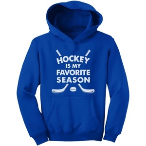image:imageTstars Youth Hockey Hoodie Kids Goalie Player Fan My Favorite Season  Cozy fleece hockey hoodie great for young players and fans rink warmup cold weather goalie season giftBlue