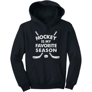 image:imageTstars Youth Hockey Hoodie Kids Goalie Player Fan My Favorite Season  Cozy fleece hockey hoodie great for young players and fans rink warmup cold weather goalie season giftBlack