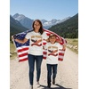 image:imageTstars 4th of July Kids Shirt Toddler Patriotic USA Boy Girl Flag Tee  Soft red white blue flag tee great for 4th of July parade BBQ family matching patriotic kids giftUsa 250th  White