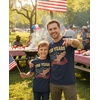 image:imageTstars 4th of July Kids Shirt Toddler Patriotic USA Boy Girl Flag Tee  Soft red white blue flag tee great for 4th of July parade BBQ family matching patriotic kids giftUsa 250th  Navy