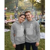 image:imageTstars Cross Hoodie Men Christian USA Flag Faith Patriotic Pullover  Cozy fleece faith cross hoodie great for church Christian gift patriotic USA flag 4th of July wearCross  Gray