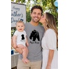 image:imageTstars Papa Bear Dad Baby Matching Shirt Bodysuit Funny Fathers Day Set  Soft cotton matching daddy and me set great for Fathers Day new dad baby shower family photo giftPapa Bear  Dad Gray  Baby GrayWhite