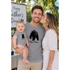 image:imageTstars Papa Bear Dad Baby Matching Shirt Bodysuit Funny Fathers Day Set  Soft cotton matching daddy and me set great for Fathers Day new dad baby shower family photo giftPapa Bear  Dad Gray  Baby Gray