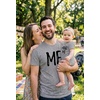 image:imageTstars Papa Bear Dad Baby Matching Shirt Bodysuit Funny Fathers Day Set  Soft cotton matching daddy and me set great for Fathers Day new dad baby shower family photo giftMini Me Dad Gray  Son Gray