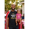 image:imageTstars Papa Bear Dad Baby Matching Shirt Bodysuit Funny Fathers Day Set  Soft cotton matching daddy and me set great for Fathers Day new dad baby shower family photo giftPrincess Man Black  Baby Wow Pink