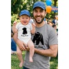 image:imageTstars Papa Bear Dad Baby Matching Shirt Bodysuit Funny Fathers Day Set  Soft cotton matching daddy and me set great for Fathers Day new dad baby shower family photo giftPapa Bear  Dad Gray  Baby GrayWhite
