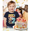 image:imageTstars Paw Patrol Chase 2nd Birthday Shirt Toddler Boy 2 Year Old Tee  Soft licensed Chase tee for turning two great for 2nd birthday pup party two year old boy photo giftEaster 2nd  Navy