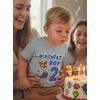 image:imageTstars Paw Patrol Chase 2nd Birthday Shirt Toddler Boy 2 Year Old Tee  Soft licensed Chase tee for turning two great for 2nd birthday pup party two year old boy photo gift2nd Birthday  Gray
