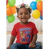 image:imageTstars Paw Patrol Chase 2nd Birthday Shirt Toddler Boy 2 Year Old Tee  Soft licensed Chase tee for turning two great for 2nd birthday pup party two year old boy photo gift2nd Birthday  Red