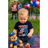 image:imageTstars Paw Patrol Chase 2nd Birthday Shirt Toddler Boy 2 Year Old Tee  Soft licensed Chase tee for turning two great for 2nd birthday pup party two year old boy photo giftUsa 2nd  Navy