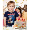 image:imageTstars Paw Patrol Chase 2nd Birthday Shirt Toddler Boy 2 Year Old Tee  Soft licensed Chase tee for turning two great for 2nd birthday pup party two year old boy photo giftUsa 2nd  Navy