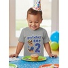 image:imageTstars Paw Patrol Chase 2nd Birthday Shirt Toddler Boy 2 Year Old Tee  Soft licensed Chase tee for turning two great for 2nd birthday pup party two year old boy photo gift2nd Birthday  Gray