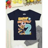 image:imageTstars Paw Patrol Chase 2nd Birthday Shirt Toddler Boy 2 Year Old Tee  Soft licensed Chase tee for turning two great for 2nd birthday pup party two year old boy photo giftEaster 2nd  Navy