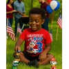 image:imageTstars Paw Patrol Chase 3rd Birthday Shirt Toddler Boy 3 Year Old Tee  Soft licensed Chase tee for turning three great for 3rd birthday pup party three year old boy giftUsa 3rd  Red