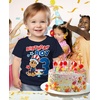 image:imageTstars Paw Patrol Chase 3rd Birthday Shirt Toddler Boy 3 Year Old Tee  Soft licensed Chase tee for turning three great for 3rd birthday pup party three year old boy giftUsa 3rd  Navy