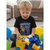 image:imageTstars Paw Patrol Chase 3rd Birthday Shirt Toddler Boy 3 Year Old Tee  Soft licensed Chase tee for turning three great for 3rd birthday pup party three year old boy gift3rd Birthday  Black