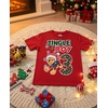 image:imageTstars Paw Patrol Chase 3rd Birthday Shirt Toddler Boy 3 Year Old Tee  Soft licensed Chase tee for turning three great for 3rd birthday pup party three year old boy giftXmas 3rd  Red