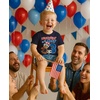 image:imageTstars Paw Patrol Chase 3rd Birthday Shirt Toddler Boy 3 Year Old Tee  Soft licensed Chase tee for turning three great for 3rd birthday pup party three year old boy giftUsa 3rd  Navy