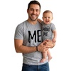 Mini Me Dad Gray / Son Gray