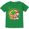 image:imageTstars Paw Patrol St Patricks Day Easter Shirt Toddler Kids Shamrock  Soft licensed Paw Patrol tee great for St Patricks Day Easter lucky shamrock party toddler kids giftPatrick Happy  Green
